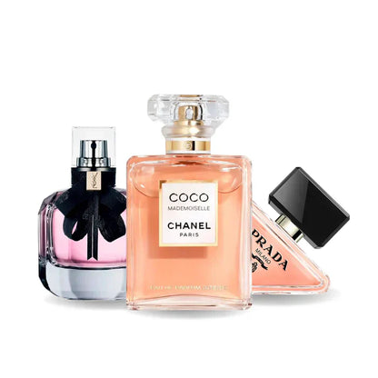 Coffret 3 Parfums - PARADOXE, COCO MADEMOISELLE et MON PARIS 100ml