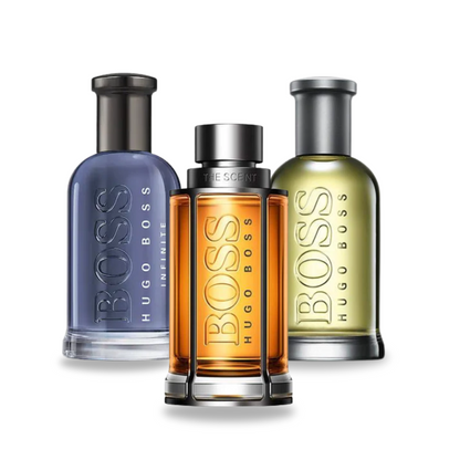 Coffret 3 Parfums - BOSS BOTTLED, BOSS THE SCENT et BOSS BOTTLED INFINITE 100ml