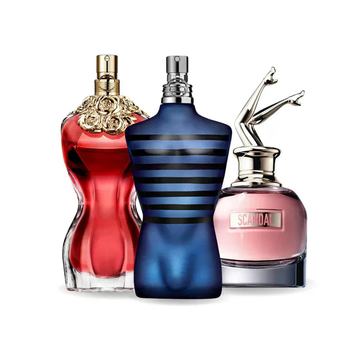 Coffret 3 Parfums - LA BELLE, ULTRA MALE et Gaultier SCANDAL 100ml
