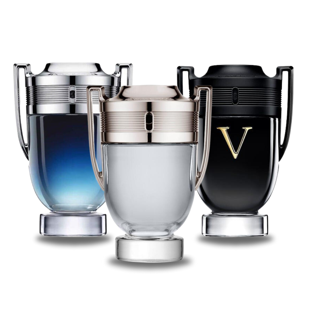 Coffret 3 Parfums - Paco Rabanne INVICTUS LEGEND, INVICTUS et INVICTUS VICTORY 100ml