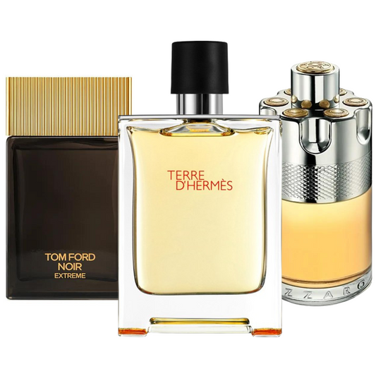 Coffret 3 Parfums - Terre de’Herme, Azzaro Wanted,et Tom Ford Noir Extreme 100ml